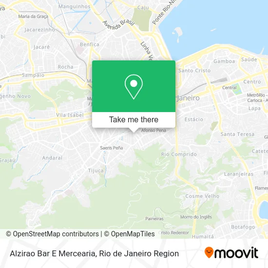 Alzirao Bar E Mercearia map