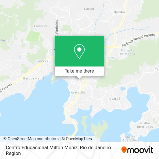 Centro Educacional Milton Muniz map