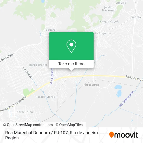 Rua Marechal Deodoro / RJ-107 map
