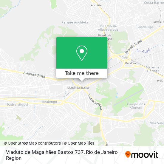 Viaduto de Magalhães Bastos 737 map