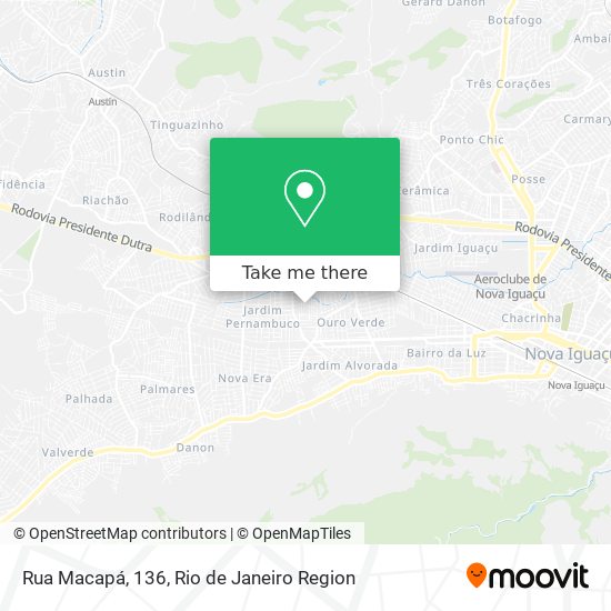 Rua Macapá, 136 map