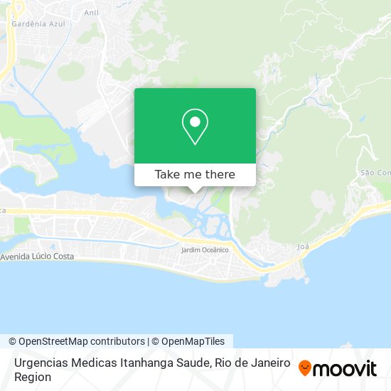 Urgencias Medicas Itanhanga Saude map