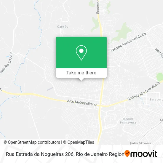 Rua Estrada da Nogueiras 206 map