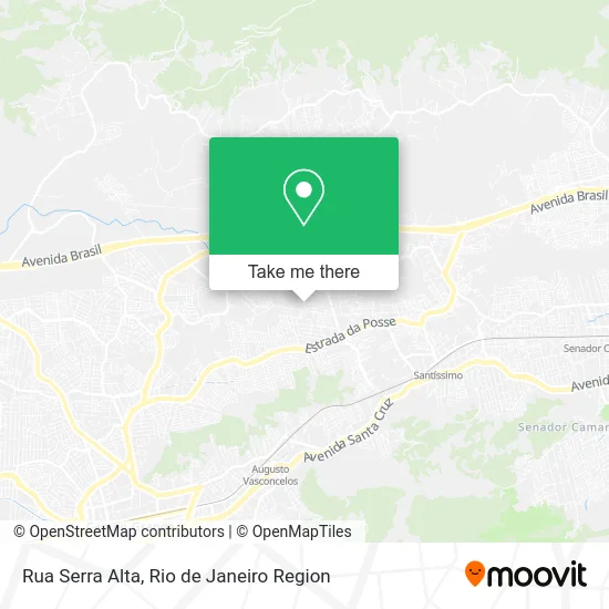 Rua Serra Alta map