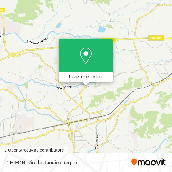 Mapa CHIFON