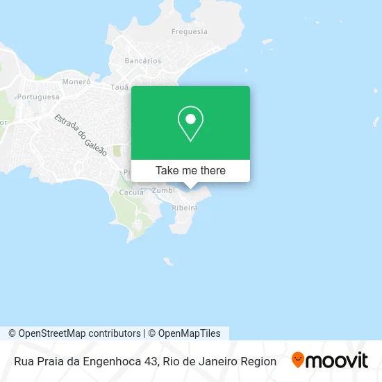 Rua Praia da Engenhoca 43 map
