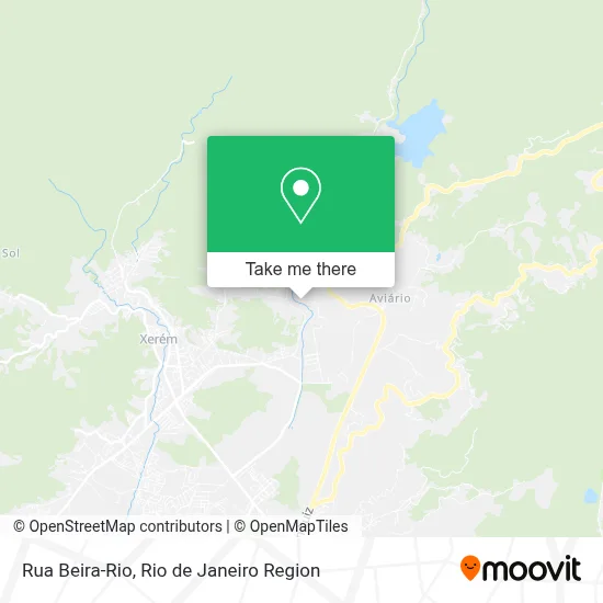 Rua Beira-Rio map