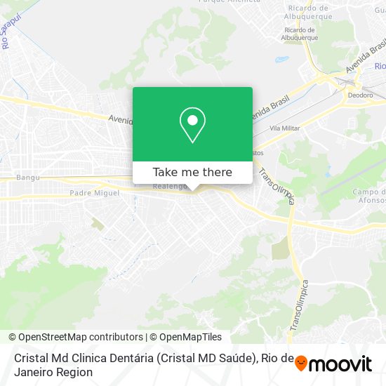 Cristal Md Clinica Dentária (Cristal MD Saúde) map