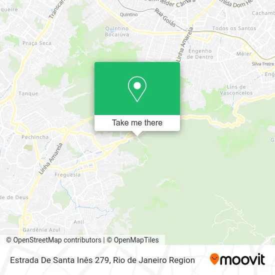 Estrada De Santa Inês 279 map