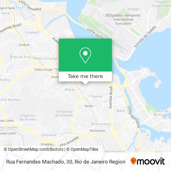 Rua Fernandes Machado, 30 map