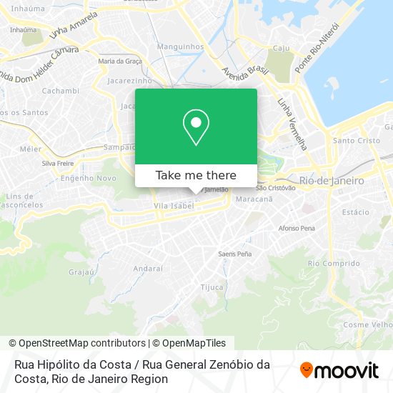 Rua Hipólito da Costa / Rua General Zenóbio da Costa map