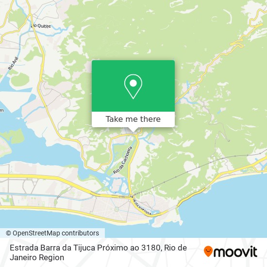 Estrada Barra da Tijuca Próximo ao 3180 map