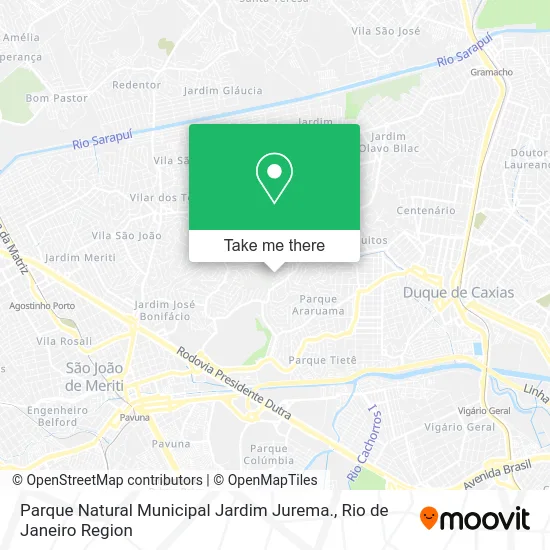 Parque Natural Municipal Jardim Jurema. map