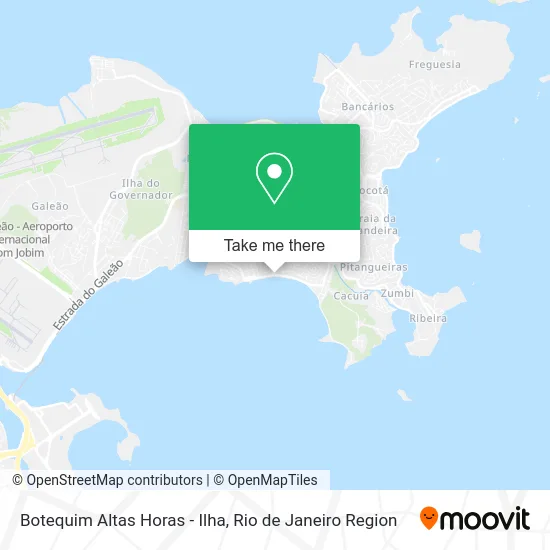 Botequim Altas Horas - Ilha map