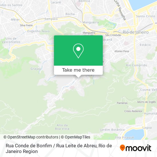 Rua Conde de Bonfim / Rua Leite de Abreu map