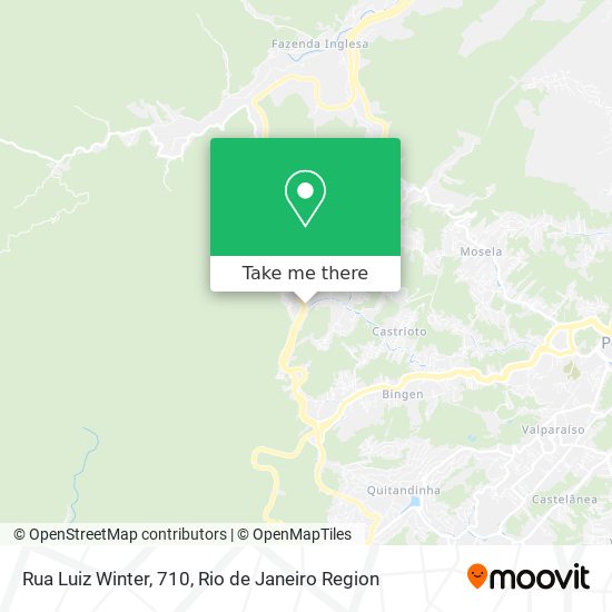 Rua Luiz Winter, 710 map