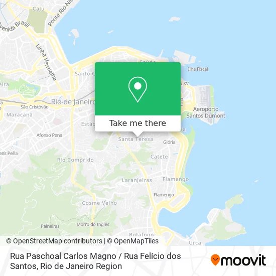 Rua Paschoal Carlos Magno / Rua Felício dos Santos map