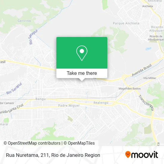 Rua Nuretama, 211 map