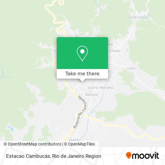 Estacao Cambucás map