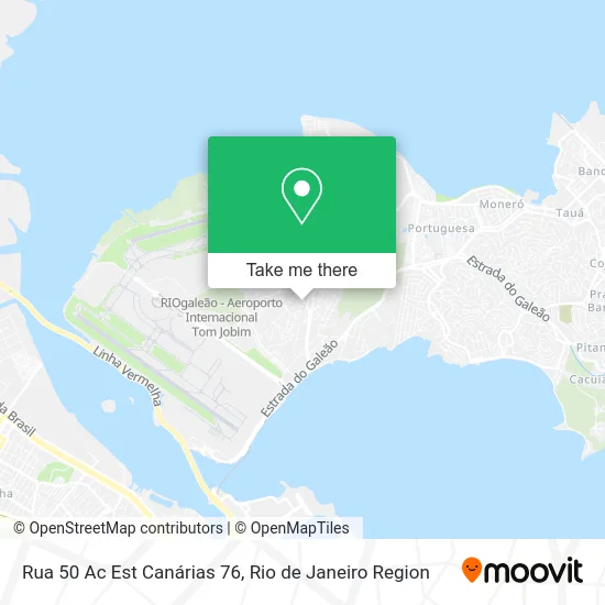 Rua 50 Ac Est Canárias 76 map