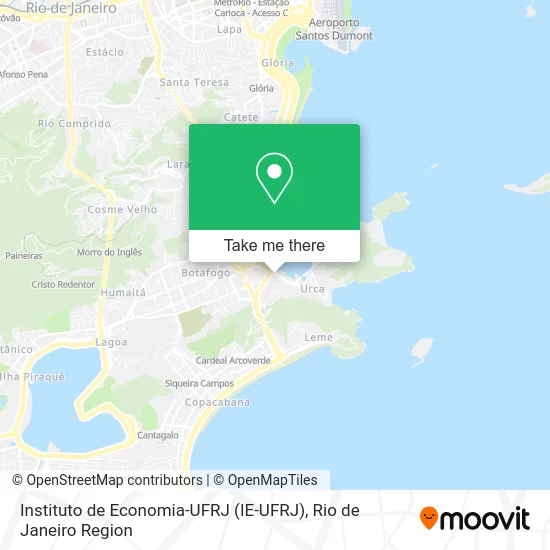 Instituto de Economia-UFRJ (IE-UFRJ) map