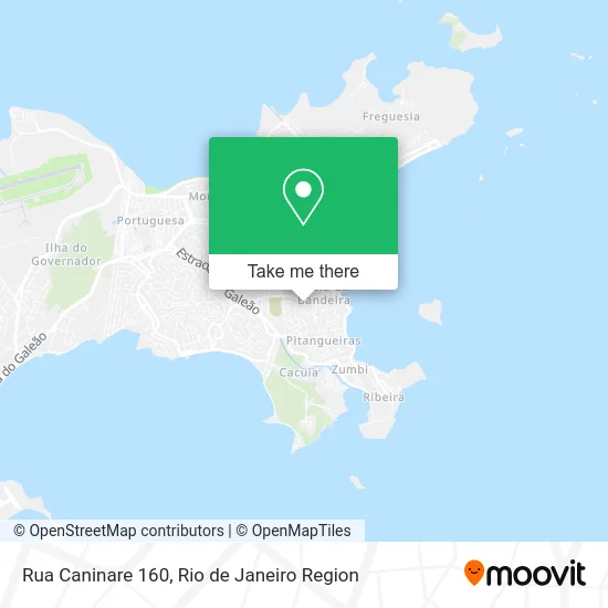 Rua Caninare 160 map