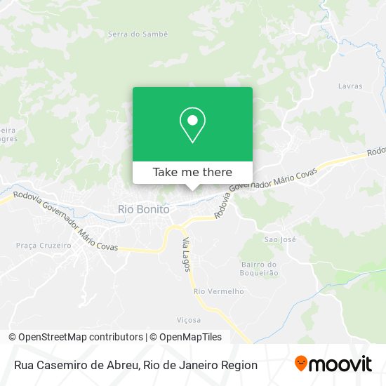 Rua Casemiro de Abreu map