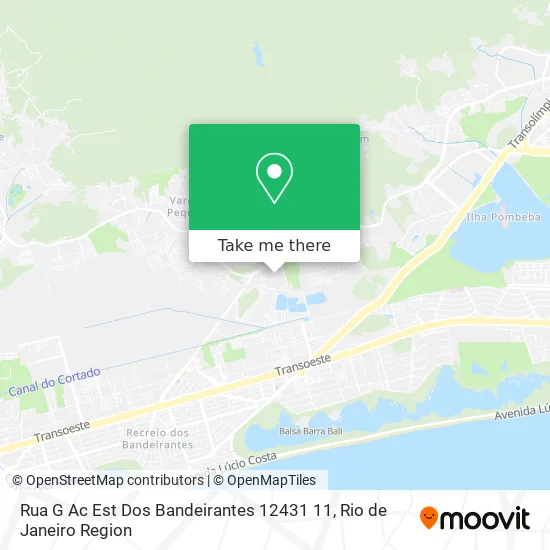 Rua G Ac Est Dos Bandeirantes 12431 11 map