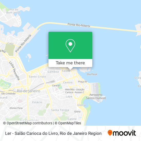 Ler - Salão Carioca do Livro map