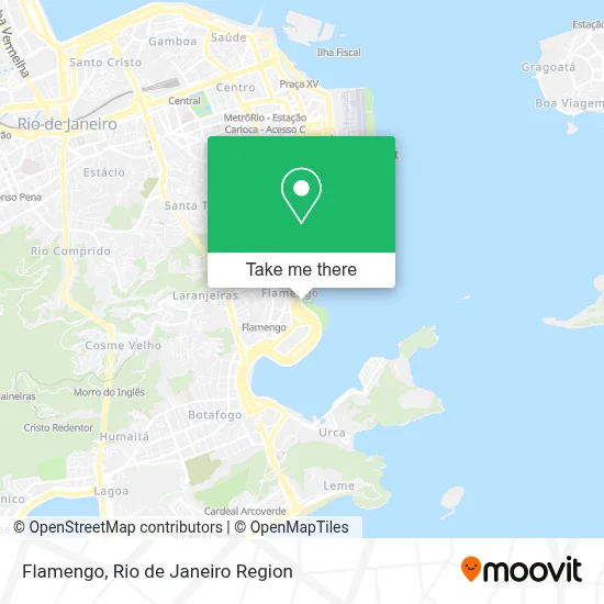 Flamengo map