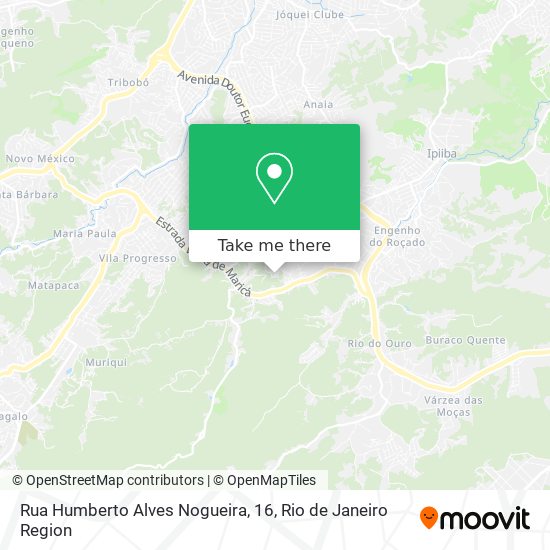 Rua Humberto Alves Nogueira, 16 map