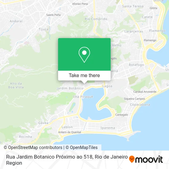 Rua Jardim Botanico Próximo ao 518 map