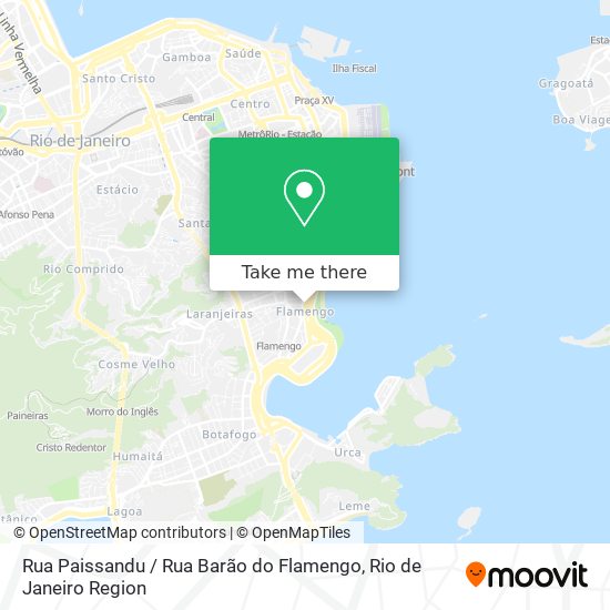 Rua Paissandu / Rua Barão do Flamengo map