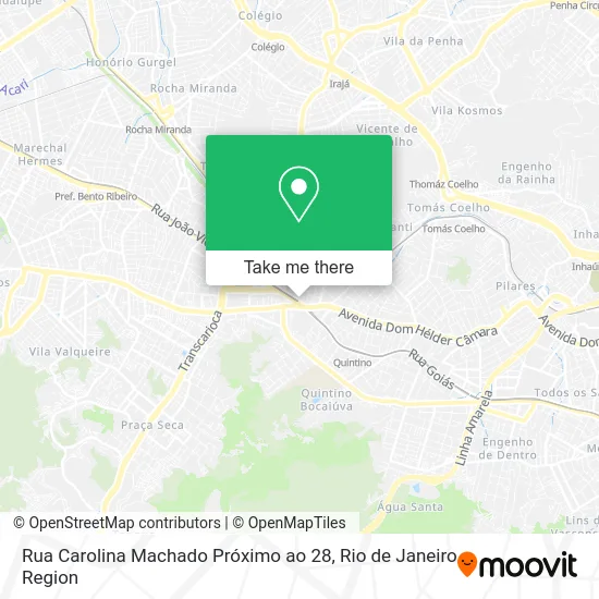 Rua Carolina Machado Próximo ao 28 map