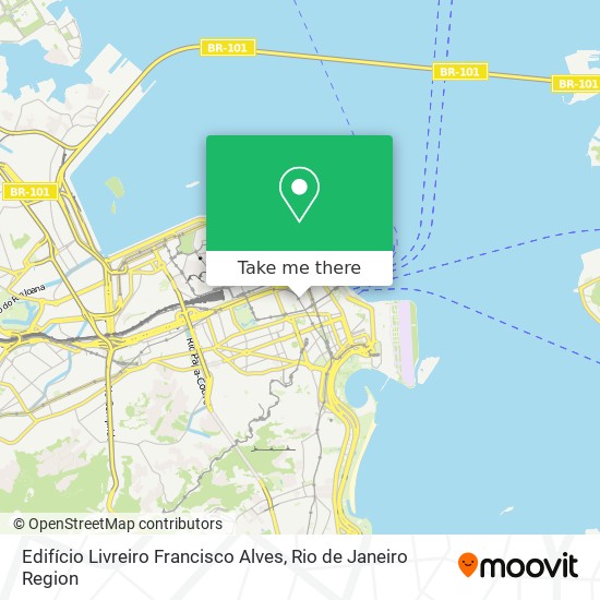 Edifício Livreiro Francisco Alves map