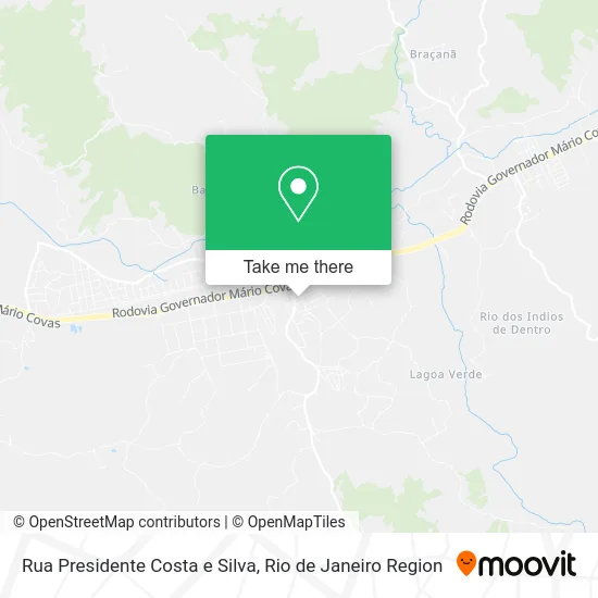 Rua Presidente Costa e Silva map
