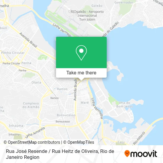 Rua José Resende / Rua Heitz de Oliveira map
