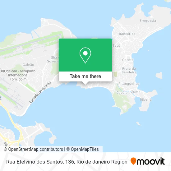 Rua Etelvino dos Santos, 136 map