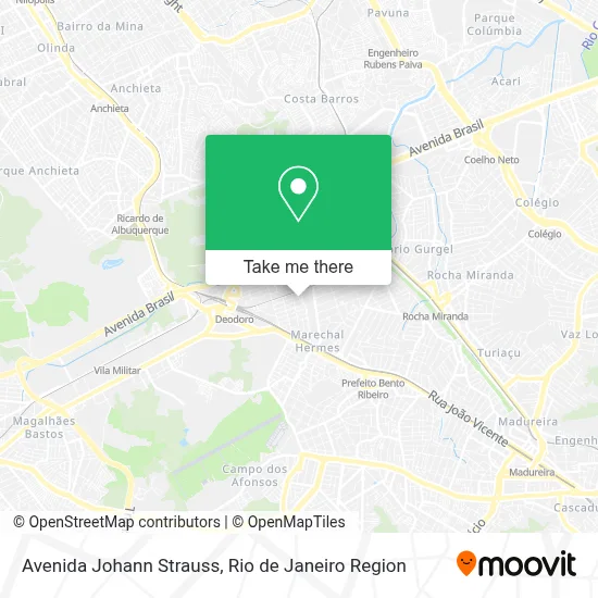Avenida Johann Strauss map