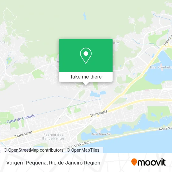 Vargem Pequena map