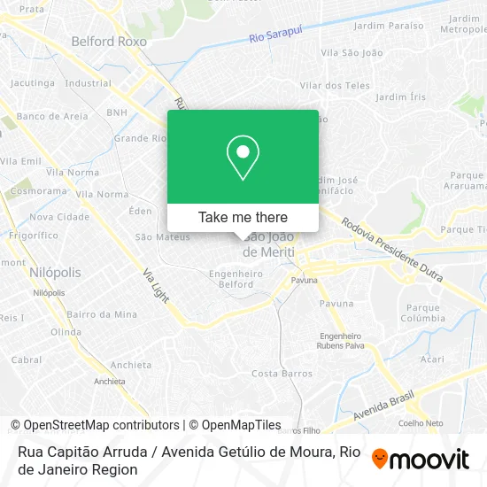 Rua Capitão Arruda / Avenida Getúlio de Moura map