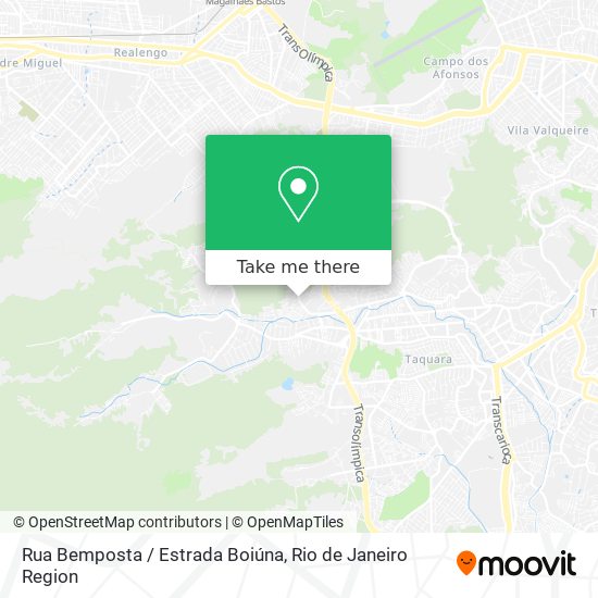 Rua Bemposta / Estrada Boiúna map