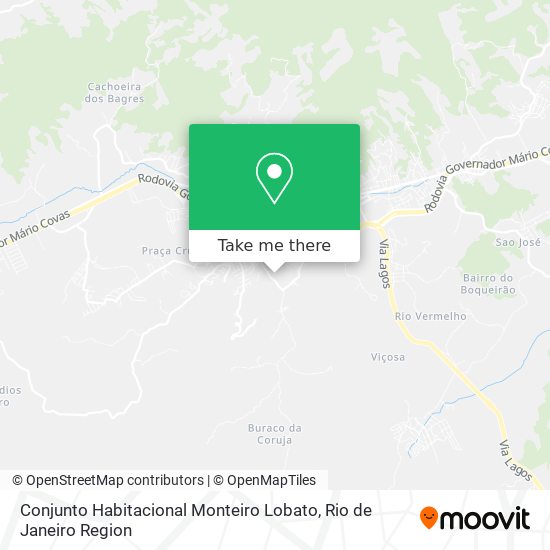 Conjunto Habitacional Monteiro Lobato map