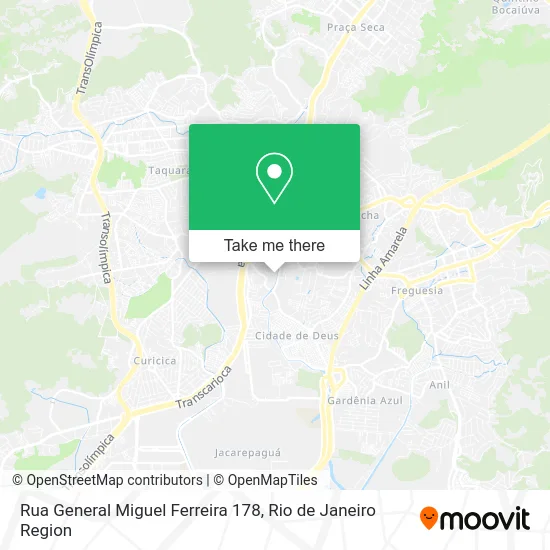 Rua General Miguel Ferreira 178 map
