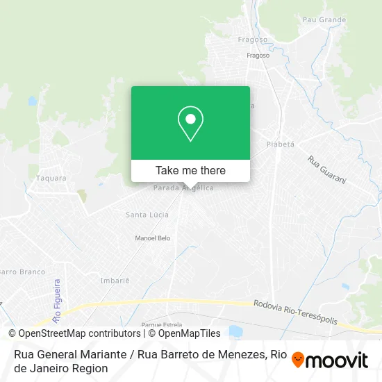Rua General Mariante / Rua Barreto de Menezes map