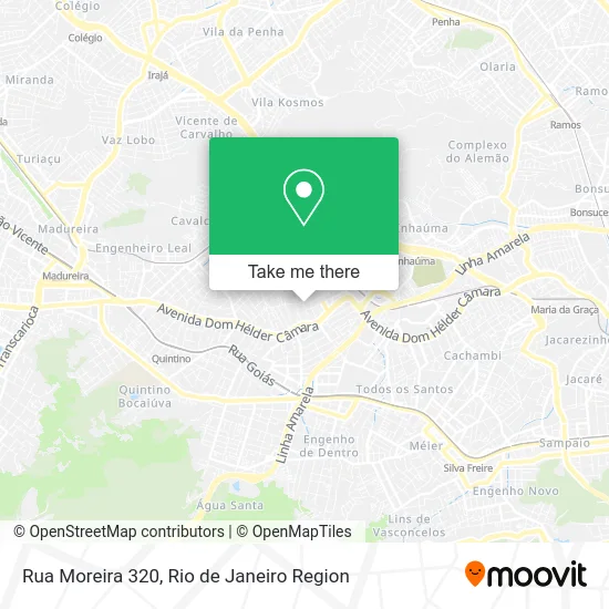Rua Moreira 320 map