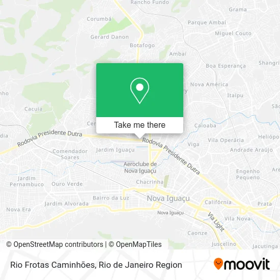 Rio Frotas Caminhões map
