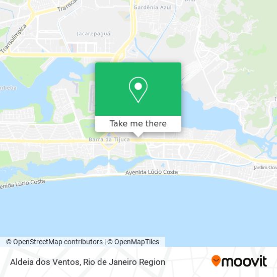 Aldeia dos Ventos map