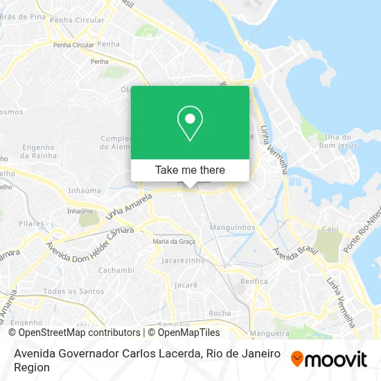 Avenida Governador Carlos Lacerda map