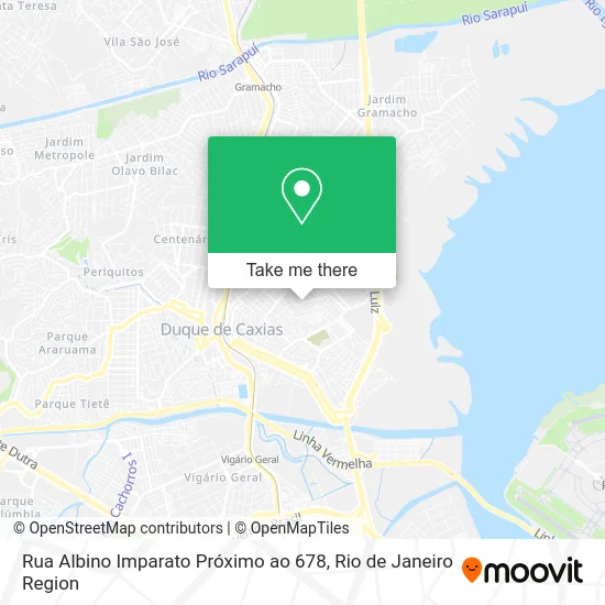 Rua Albino Imparato Próximo ao 678 map